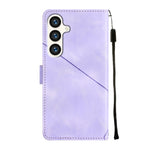 Custodia portafoglio in pelle goffrata per Samsung Galaxy S24 5G