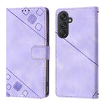 Custodia portafoglio in pelle goffrata per Samsung Galaxy Z Fold6