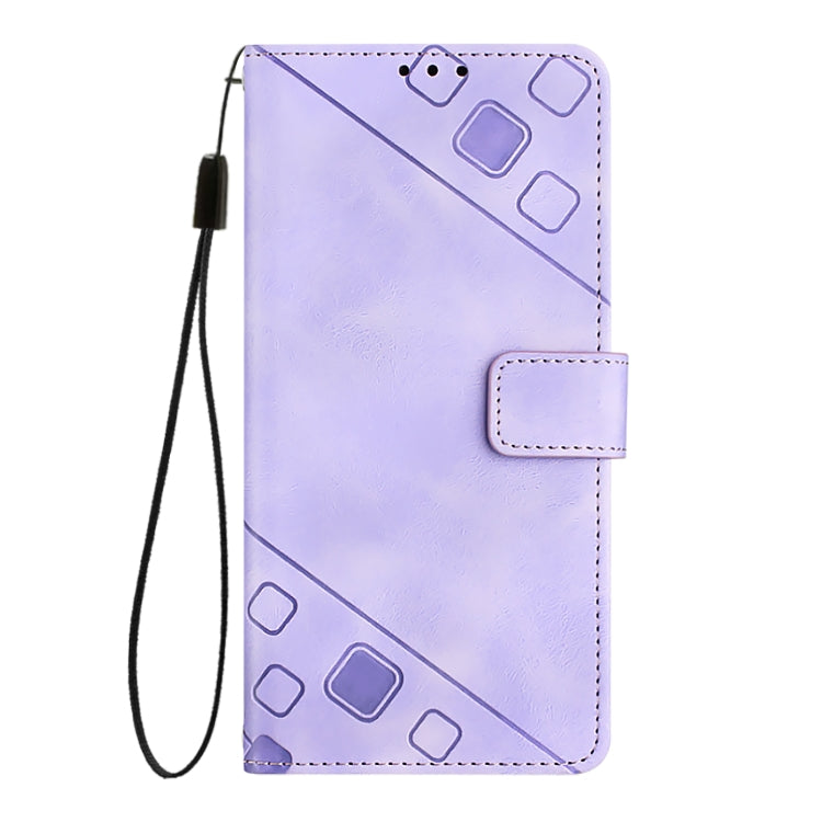 Custodia portafoglio in pelle goffrata per Samsung Galaxy Z Fold6