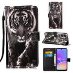 Custodia in pelle con motivo colorato per Samsung Galaxy A15