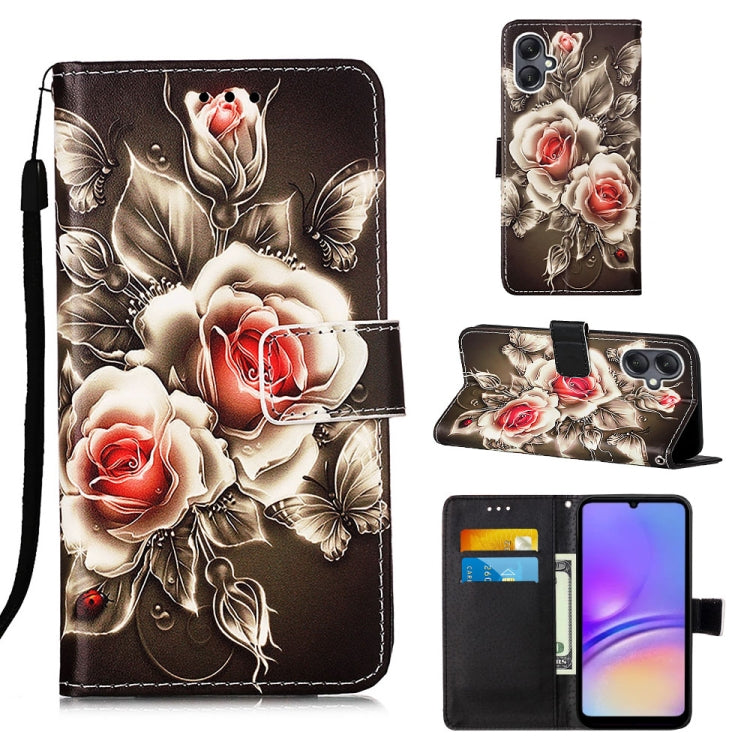 Custodia in pelle con motivo colorato per Samsung Galaxy A15