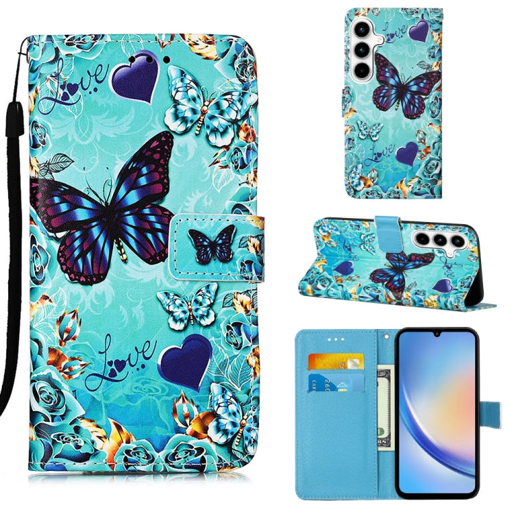 Custodia portafoglio in pelle per Samsung Galaxy A35 5G