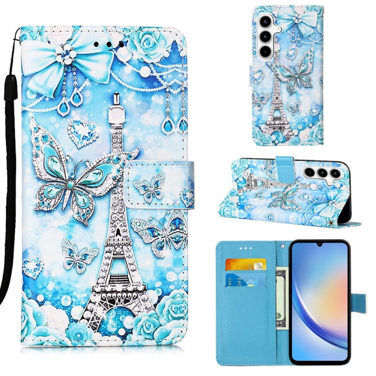 Custodia portafoglio in pelle per Samsung Galaxy A35 5G