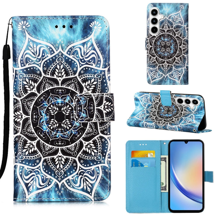 Custodia portafoglio in pelle per Samsung Galaxy A35 5G