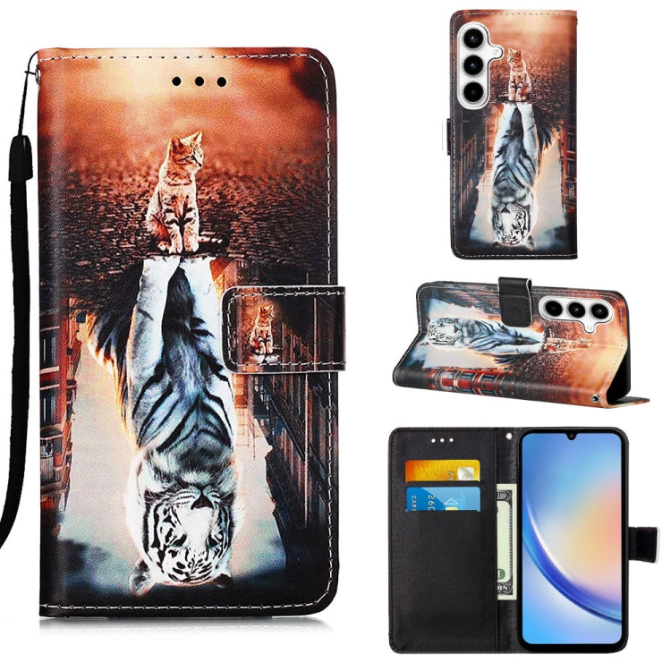 Custodia portafoglio in pelle per Samsung Galaxy A35 5G
