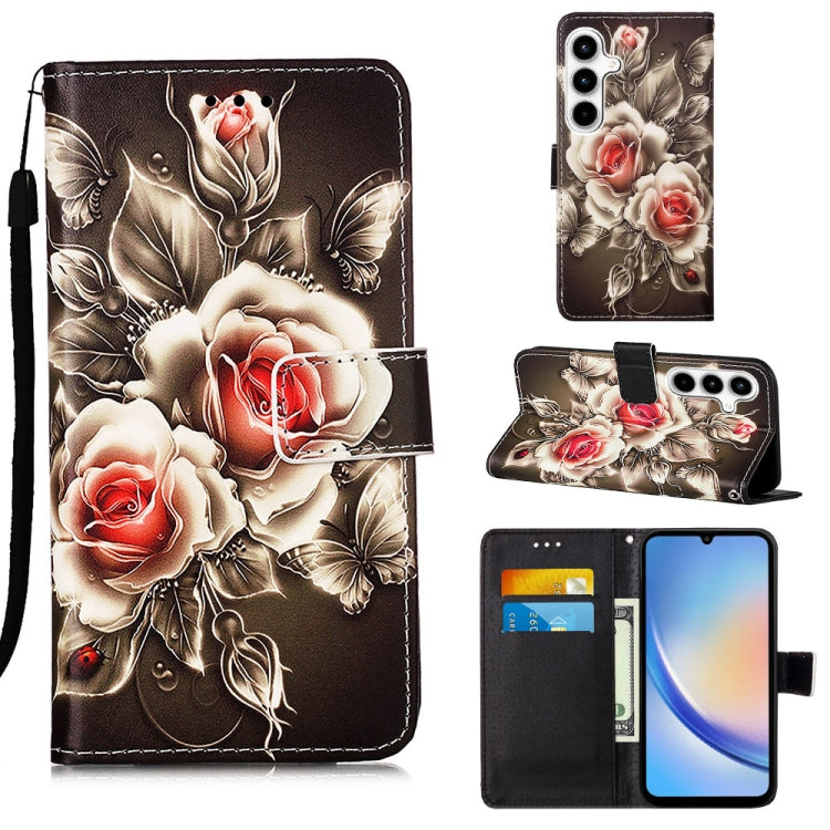 Custodia portafoglio in pelle per Samsung Galaxy A35 5G