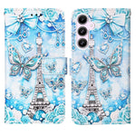 Custodia portafoglio in pelle per Samsung Galaxy A35 5G