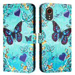Custodia portafoglio in pelle per Samsung Galaxy A35 5G