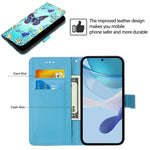 Custodia portafoglio in pelle per Samsung Galaxy A35 5G