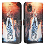Custodia portafoglio in pelle per Samsung Galaxy A35 5G