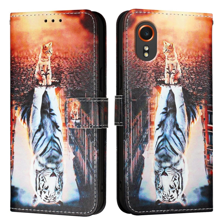 Custodia portafoglio in pelle per Samsung Galaxy A35 5G