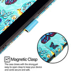Custodia portafoglio in pelle per Samsung Galaxy Z Fold6