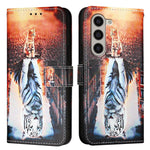 Custodia portafoglio in pelle per Samsung Galaxy Z Fold6