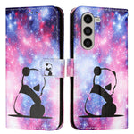 Custodia portafoglio in pelle per Samsung Galaxy Z Fold6