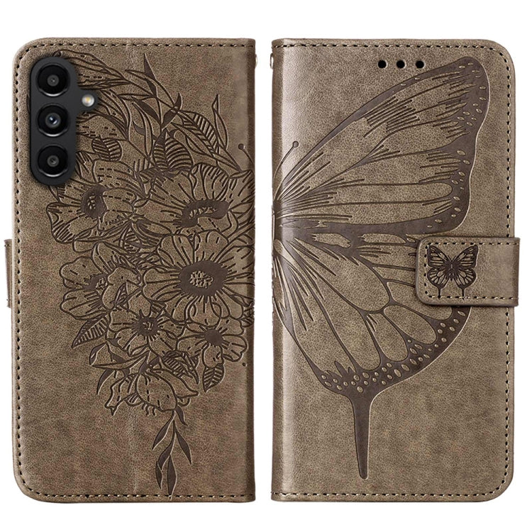 Custodia per telefono in pelle con farfalla goffrata, For Samsung Galaxy A05s, For Samsung Galaxy A25 5G, For Samsung Galaxy S23 FE 5G