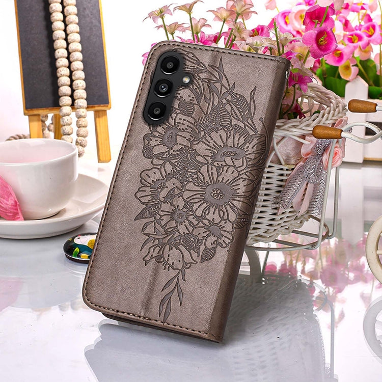 Custodia per telefono in pelle con farfalla goffrata, For Samsung Galaxy A05s, For Samsung Galaxy A25 5G, For Samsung Galaxy S23 FE 5G