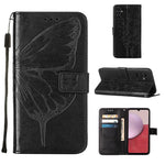 Custodia per telefono in pelle con farfalla goffrata, For Samsung Galaxy A24 4G