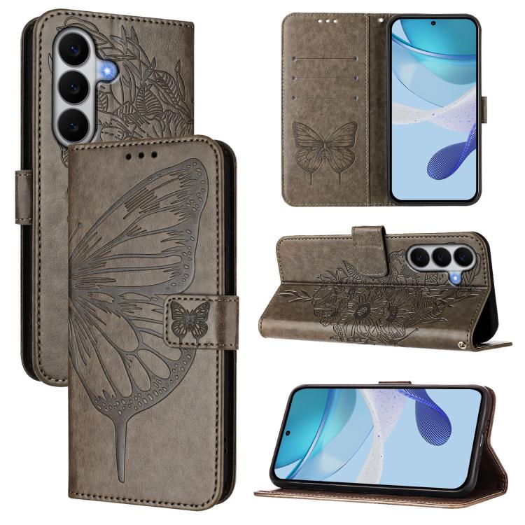 Custodia per telefono in pelle con farfalla goffrata, For Samsung Galaxy A27 5G, For Samsung Galaxy A07 4G, For Samsung Galaxy A17 5G