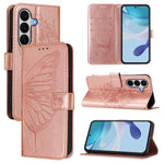 Custodia per telefono in pelle con farfalla goffrata, For Samsung Galaxy A27 5G, For Samsung Galaxy A07 4G, For Samsung Galaxy A17 5G