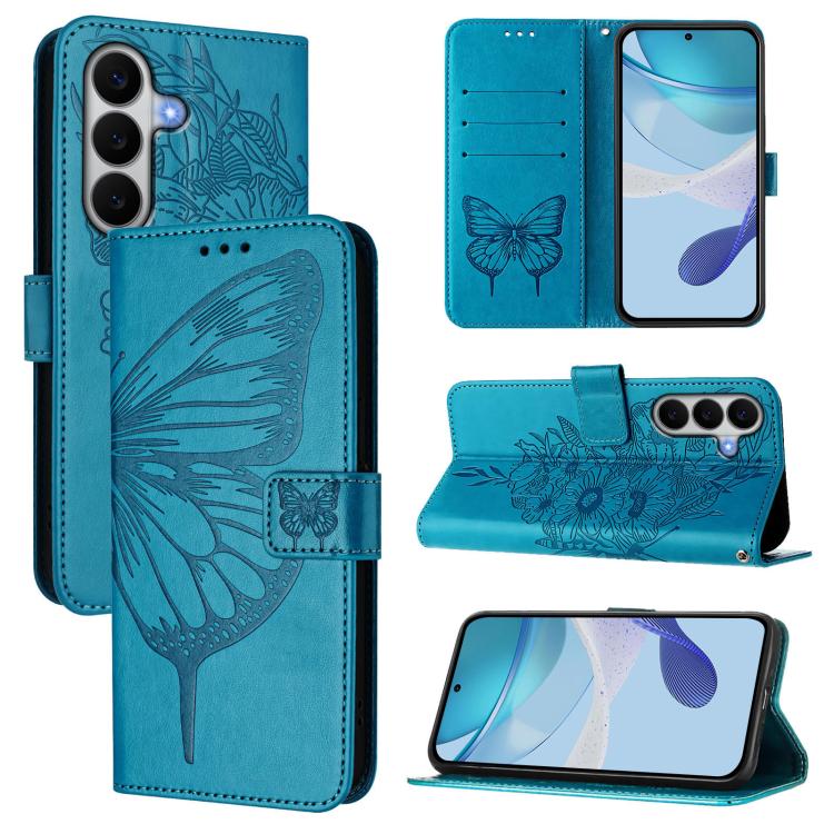Custodia per telefono in pelle con farfalla goffrata, For Samsung Galaxy A27 5G, For Samsung Galaxy A07 4G, For Samsung Galaxy A17 5G