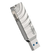 Lenovo Thinkplus MU232 USB 3.2 + USB-C / Type-C Unità flash a doppia testa, 32GB, 64GB, 128GB, 256GB