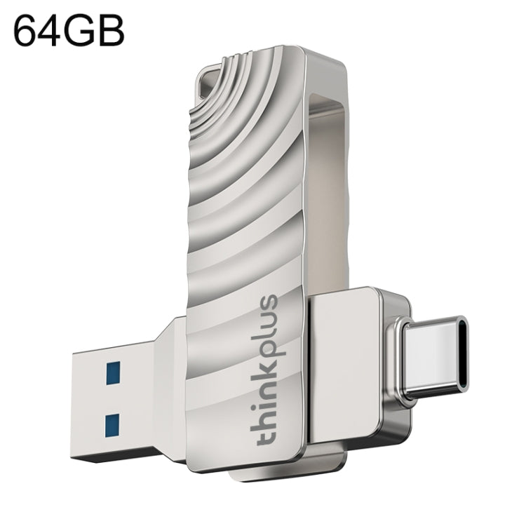 Lenovo Thinkplus MU232 USB 3.2 + USB-C / Type-C Unità flash a doppia testa, 32GB, 64GB, 128GB, 256GB