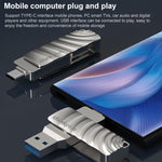 Lenovo Thinkplus MU232 USB 3.2 + USB-C / Type-C Unità flash a doppia testa, 32GB, 64GB, 128GB, 256GB