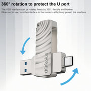 Lenovo Thinkplus MU232 USB 3.2 + USB-C / Type-C Unità flash a doppia testa, 32GB, 64GB, 128GB, 256GB