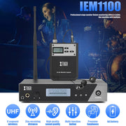 XTUGA IEM1100 sistema monitoraggio auricolare wireless