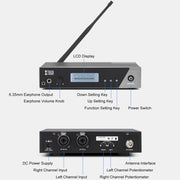 XTUGA IEM1100 sistema monitoraggio auricolare wireless