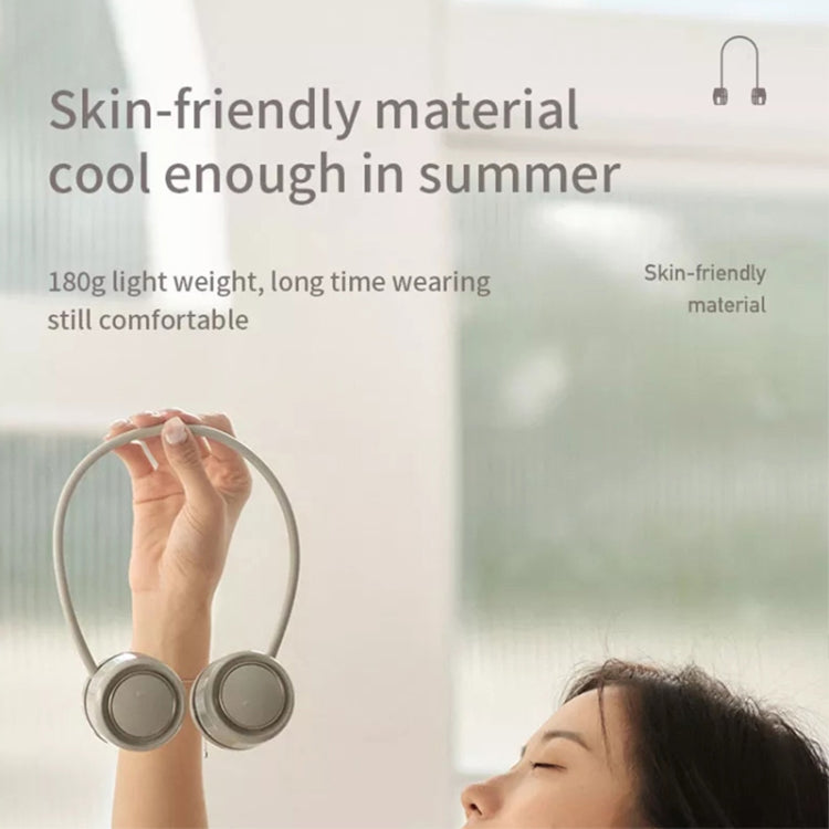 Ventilatore portatile silenzioso da collo con 3 velocità