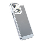 Ice Sense Dissipazione del calore Galvanotecnica Cassa del telefono per PC, For iPhone 14 Plus, For iPhone 14, For iPhone 14 Pro