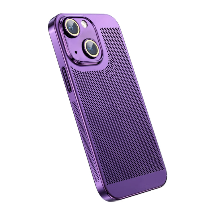 Ice Sense Dissipazione del calore Galvanotecnica Cassa del telefono per PC, For iPhone 14 Plus, For iPhone 14, For iPhone 14 Pro
