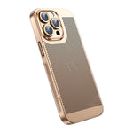 Ice Sense Dissipazione del calore Galvanotecnica Cassa del telefono per PC, For iPhone 14 Pro Max, For iPhone 13 Pro Max, For iPhone 13 Pro