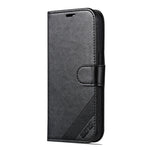 AZNS Custodia per cellulare in pelle di pecora con struttura in pelle di pecora, For iPhone 15 Pro, For iPhone 15 Plus, For iPhone 15