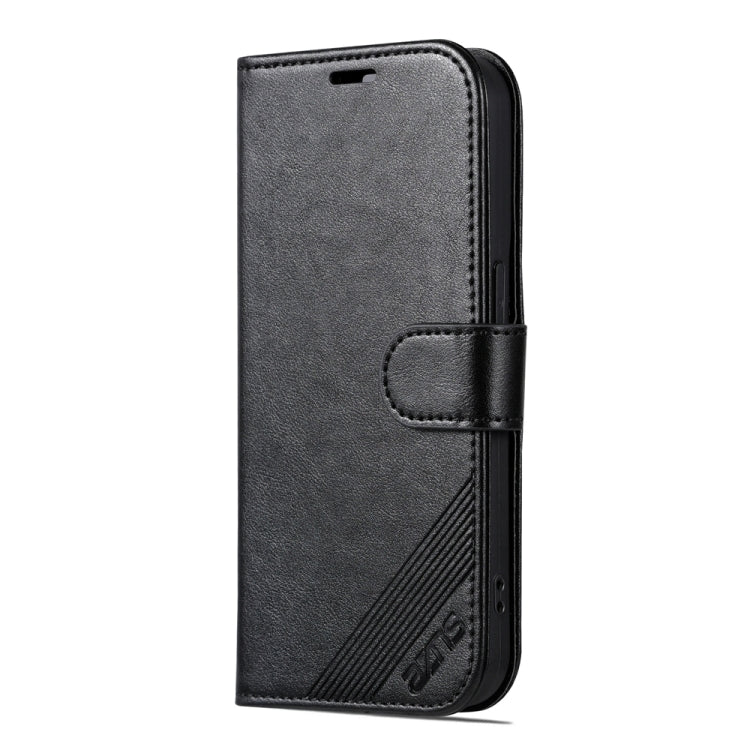 AZNS Custodia per cellulare in pelle di pecora con struttura in pelle di pecora, For iPhone 15 Pro, For iPhone 15 Plus, For iPhone 15