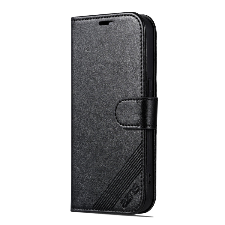 AZNS Custodia per cellulare in pelle di pecora con struttura in pelle di pecora, For iPhone 15 Pro, For iPhone 15 Plus, For iPhone 15