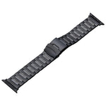 Cinturino in acciaio al titanio con fibbia di sicurezza, For Apple Watch Ultra 49mm, For Apple Watch SE 2023 44mm, For Apple Watch SE 2023 40mm, For Apple Watch Ultra 2 49mm, For Apple Watch SE 2022 40mm, For Apple Watch Series 9 45mm                  ...