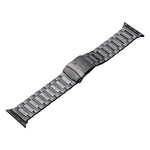 Cinturino in acciaio al titanio con fibbia di sicurezza, For Apple Watch Ultra 49mm, For Apple Watch SE 2023 44mm, For Apple Watch SE 2023 40mm, For Apple Watch Ultra 2 49mm, For Apple Watch SE 2022 40mm, For Apple Watch Series 9 45mm                  ...