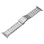 Cinturino in acciaio al titanio con fibbia di sicurezza, For Apple Watch Ultra 49mm, For Apple Watch SE 2023 44mm, For Apple Watch SE 2023 40mm, For Apple Watch Ultra 2 49mm, For Apple Watch SE 2022 40mm, For Apple Watch Series 9 45mm                  ...