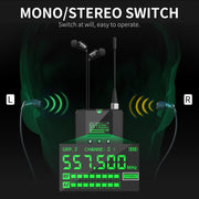 XTUGA SEM100 Sistema monitoraggio auricolare wireless 1 o 2 BodyP