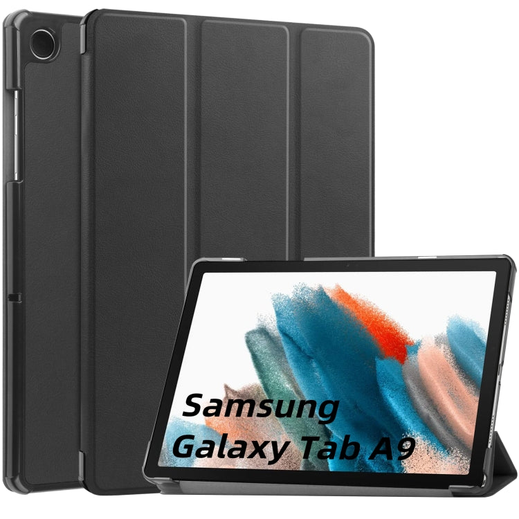 Custodia tablet in pelle con supporto a 3 pieghe per Galaxy Tab A
