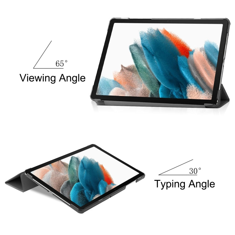Custodia tablet in pelle con supporto a 3 pieghe per Galaxy Tab A
