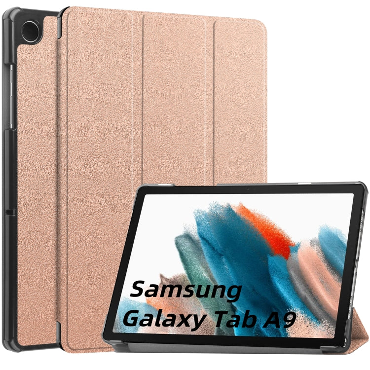 Custodia tablet in pelle con supporto a 3 pieghe per Galaxy Tab A