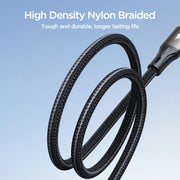 JOYRO0M SA25-AM3 3A Cavo dati di ricarica rapida da USB a Micro USB, 1.2m, 2m, 3m