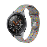 Cinturino sportivo in silicone a pois arcobaleno, For Samsung Galaxy Watch 6 / 6 Classic