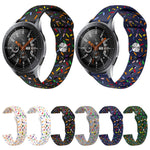 Cinturino sportivo in silicone a pois arcobaleno, For Samsung Galaxy Watch 6 / 6 Classic