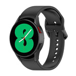 Per Samsung Galaxy Watch 6/6 cinturino classico in silicone con fibbia tinta unita, L Size