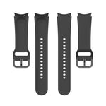 Per Samsung Galaxy Watch 6/6 cinturino classico in silicone con fibbia tinta unita, L Size