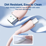 Cavo ricarica rapida USB a USB-C 3A 1,2 m in silicone